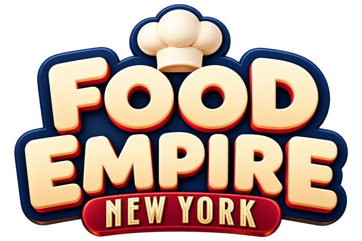 Food Empire New York logo with Art Deco lettering.